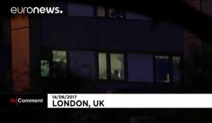 Londres : piégés dans une tour en feu