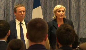 Présidentielle: Nicolas Dupont-Aignan rejoint Marine Le Pen