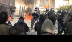 Six policiers blessés en marge de la manifestation du 1er mai