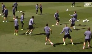 Ligue des champions : Le toro de dingue des joueurs du Real Madrid (vidéo)