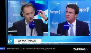 Manuel Valls annonce la fin du PS (vidéo)