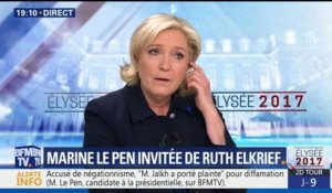Marine Le Pen s'en prend à Zinedine Zidane