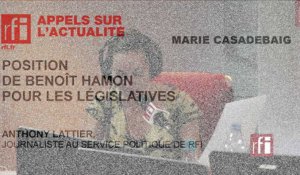 Position de Benoît Hamon pour les législatives