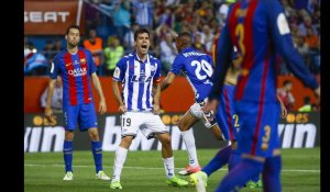 Le coup franc incroyable du Français Théo Hernandez face au FC Barcelone (vidéo)
