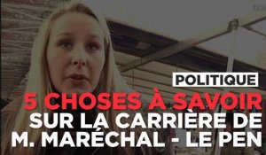 5 choses à savoir sur Marion Maréchal - Le Pen