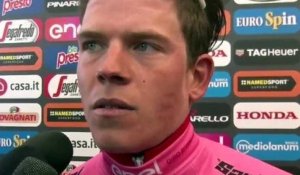 Giro d'Italia 2017 - Bob Jungels maillot rose et leader : "C'est super mais je reste réaliste"