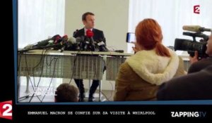 Emmanuel Macron : il fait des révélations étonnantes sur sa visite à Whirlpool (vidéo)
