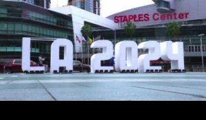 Le CIO en visite à Los Angeles pour les Jeux 2024