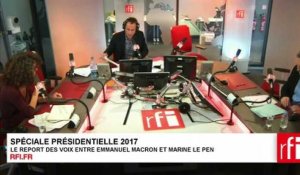 Le report des voix entre Emmanuel Macron et Marine Le Pen