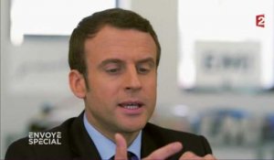 Emmanuel Macron compare la primaire de la gauche et de la droite à "un concours de vachettes"