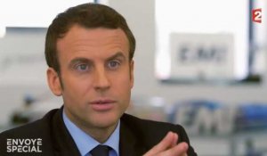 Emmanuel Macron se compare à de la lessive pour expliquer son image médiatique (vidéo)