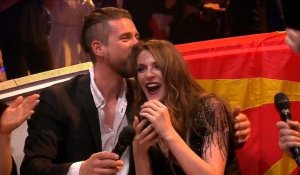 Eurovision: une candidate demandée en mariage en direct