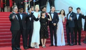 Cannes: l'équipe du film 'Okja' monte les marches du festival