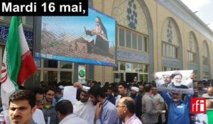 Dernier jour de campagne à Téhéran