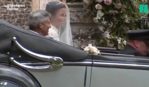 L'arrivée de Pippa Middleton et de ses invités à son mariage