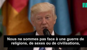 Le discours de Donald Trump sur l'Islam résumé en 2 minutes