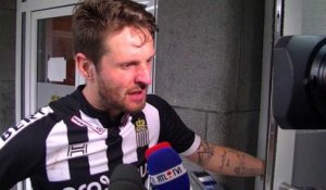 Réaction de Damien Marcq (Charleroi) sur la défaite contre Anderlecht