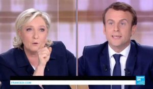 LE DÉBAT - E. Macron : "Du jour au lendemain vous serez présidente, il n'y aura plus de fraude sociale"