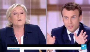 LE DÉBAT - Emmanuel Macron : "Votre stratégie Madame le Pen, c'est de dire beaucoup de mensonges. Vous ne proposez rien"