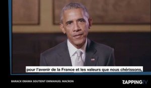 Emmanuel Macron : Barack Obama lui apporte son soutien pour le deuxième tour !