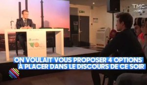 Emmanuel Macron mis au défi dans Quotidien après sa "Poudre de Perlimpinpin" (Vidéo)