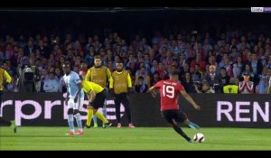 Manchester United s'impose contre le Celta Vigo grâce à un superbe coup franc de Marcus Rashford (zapping) 