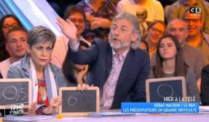 TPMP - Gilles Verdez s'énerve contre les deux présentateurs du débat Le Pen/Macron (Vidéo)