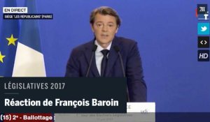 Législatives 2017 : François Baroin estime qu'un "sursaut est indispensable"