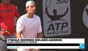 URGENT - Historique ! Rafael Nadal remporte son 10e titre à Roland-Garros