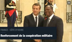 La France et la Côte d'Ivoire vont renforcer leur coopération militaire. 