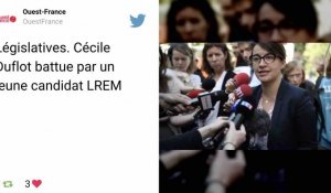Législatives : Cécile Duflot éliminée au premier tour à Paris