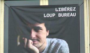 Manifestation pour Loup Bureau, emprisonné en Turquie