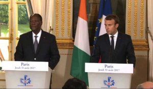 Macron veut développer "tous les partenariats" avec l'Afrique