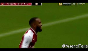 Alexandre Lacazette marque un super but avec Arsenal (vidéo)