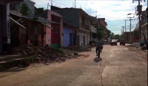 Mexique: peur et désolation à Juchitan après le séisme