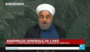 REPLAY - Le discours d''Hassan Rohani, président iranien, à l''ONU