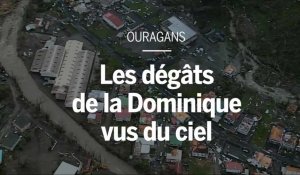 Dominique : les ravages de l'ouragan vus du ciel