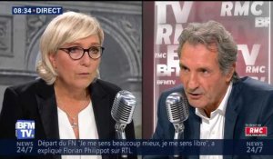 Florian Philippot n'a pas répondu au téléphone à Marine Le Pen