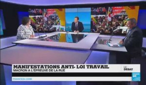 Manifestations anti-loi travail : Macron à l'épreuve de la rue