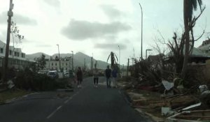 Importants dégâts à Saint-Martin après le passage d'Irma (2)