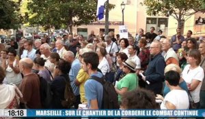 Marseille : le combat continue pour les opposants au chantier de la Corderie