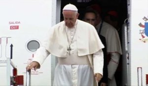 Colombie: arrivée du Pape à Villavicencio