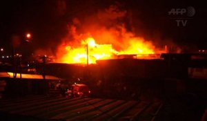 Côte d'Ivoire: un incendie ravage un grand marché d'Abobo