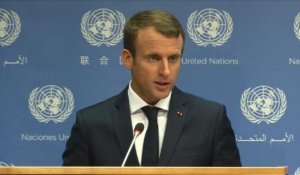 Syrie: Assad est un "criminel" et devra être jugé (Macron)
