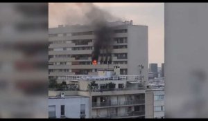 Paris : Une explosion et un incendie dans un immeuble font trois blessés dont un grave (vidéo