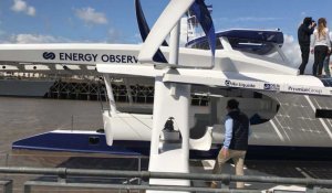 A bord de l'Energy Observer, le premier bateau à hydrogène 