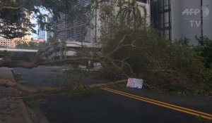 Miami soulagée après des dégâts moins importants que prévus