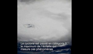 L'ouragan Irma vu de la Station Spatiale internationale