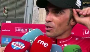 La Vuelta 2017 - Alberto Contador : "Je suis content de mon chrono"