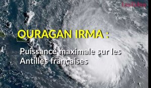 Ouragan Irma : puissance maximale sur le nord des Antilles